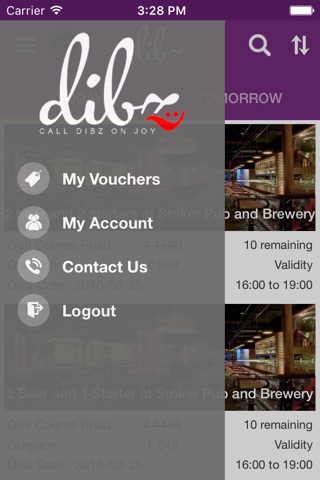 Dibz - Exclusive Restaurants Deals screenshot 3