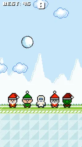 Game screenshot Snowball Fall - Falling Snow Fight Games with Frozen Snowman and Snowy Santa hack