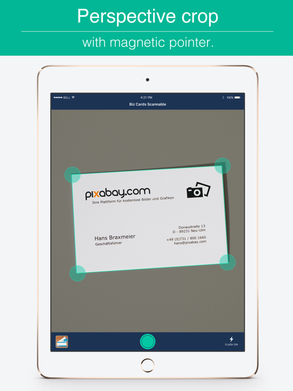 Screenshot #6 pour Biz Cards Scannable - Business Card Scanner Free & Receipt Organizer, Carnet de note + OCR Scanning