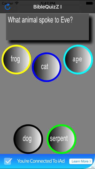 Screenshot #1 pour Bible QuizZ I