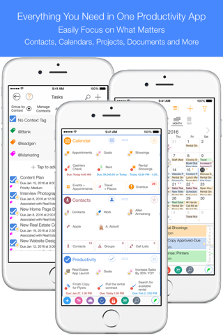 LifeTopix Calendar, Task Lists - náhled