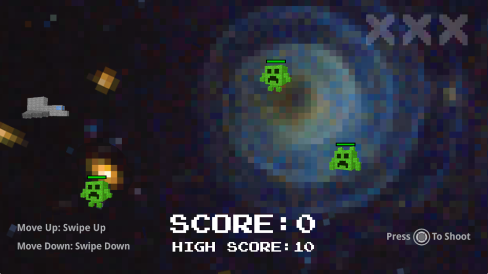 #1. Alien SpaceCraft : Endless Side Shooting Game (iOS) 由: Mike Hempfling