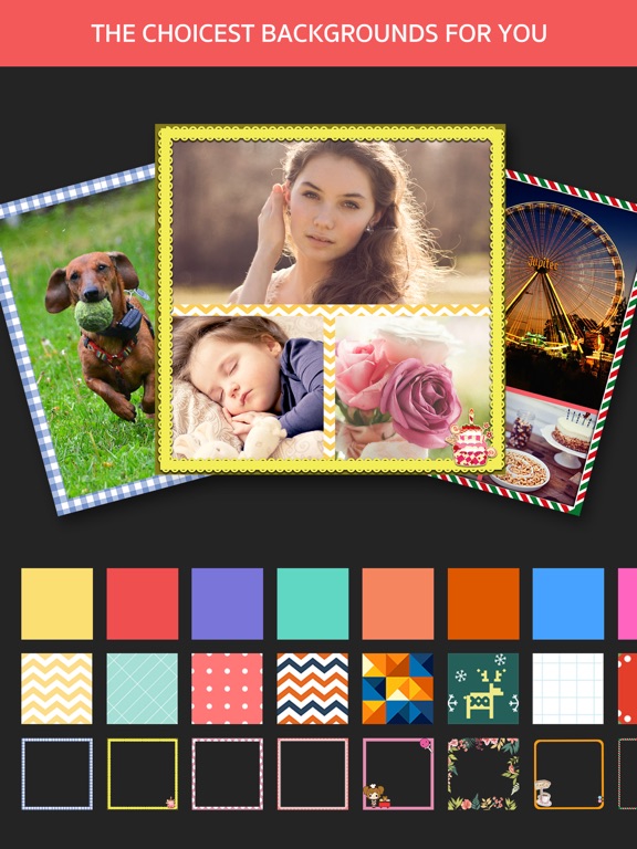 Photo Frame Editor Pic Collage Maker Free App Drops