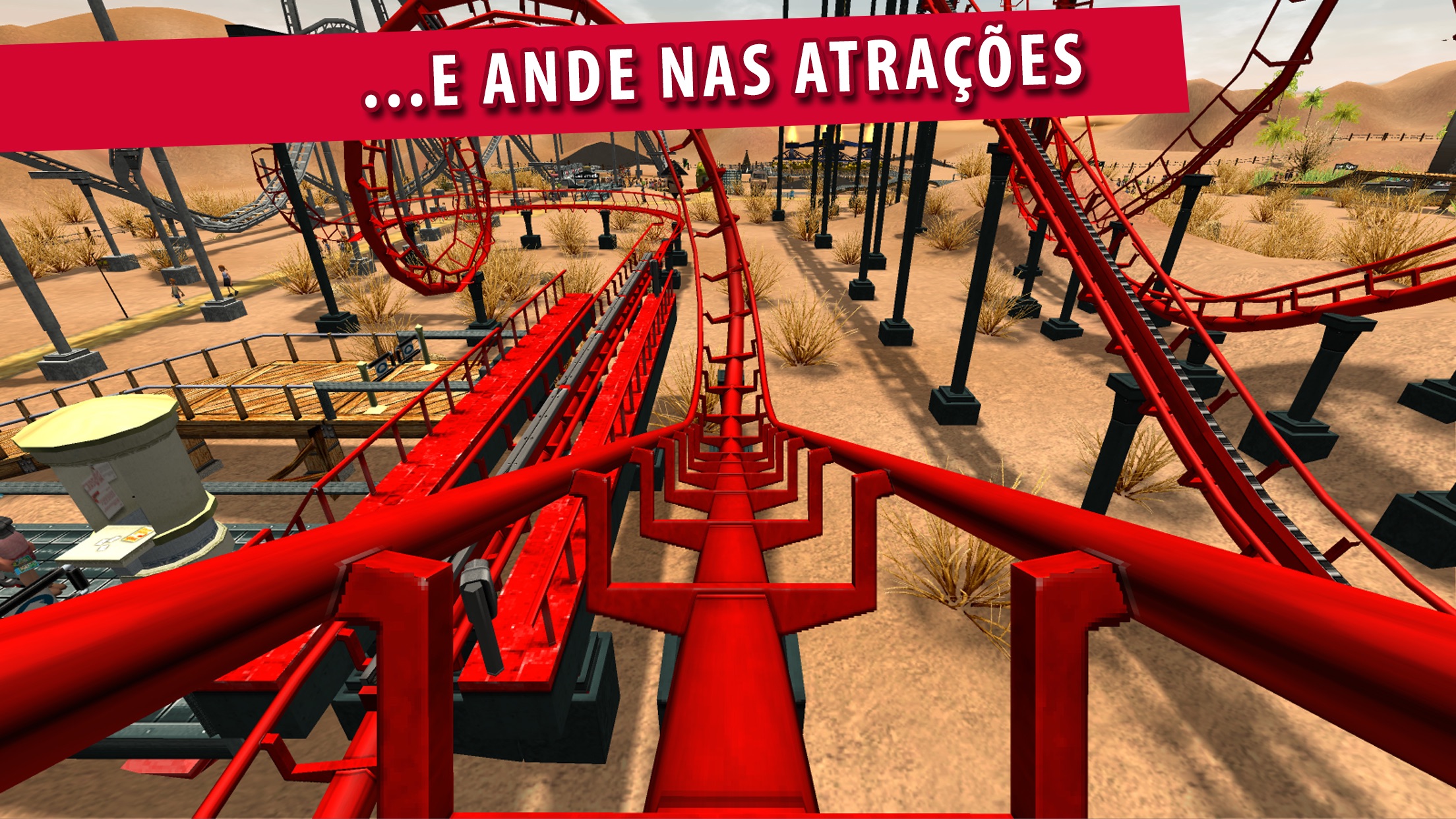 Screenshot do app RollerCoaster Tycoon® 3