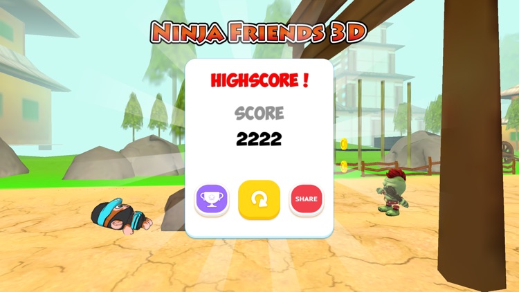 Ninja Friends 3D screenshot-4