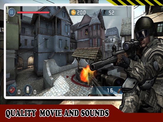 Screenshot #5 pour Tir sniper guerre - Gun tournage Bataille:Une ville classique moderne FPS Jeu