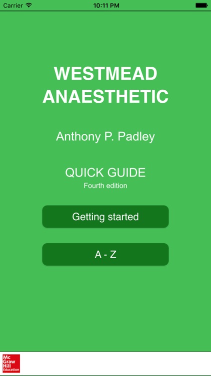 Westmead Anaesthetic Manual