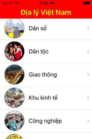 Địa lý Việt Nam screenshot 2