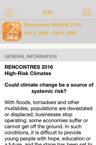 Rencontres AMRAE 2016 screenshot 2