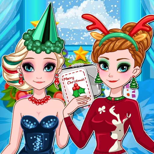 Sister Christmas Party Icon