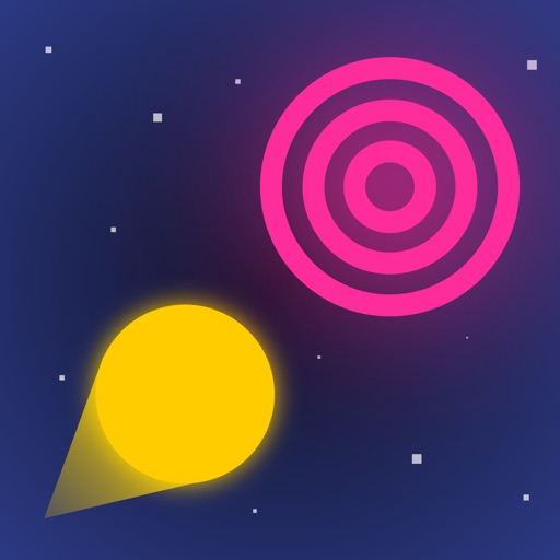 Geometry Clash aim the moving target and fire with one tap iOS App