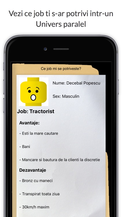 Ce job mi se potriveste intr-un Univers paralel?