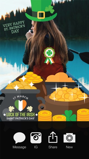 LuckLuckLuck - St Patricks Irish Pride Everyday FREE Photo S(圖3)-速報App