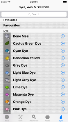 Crafting Recipes. screenshot 4