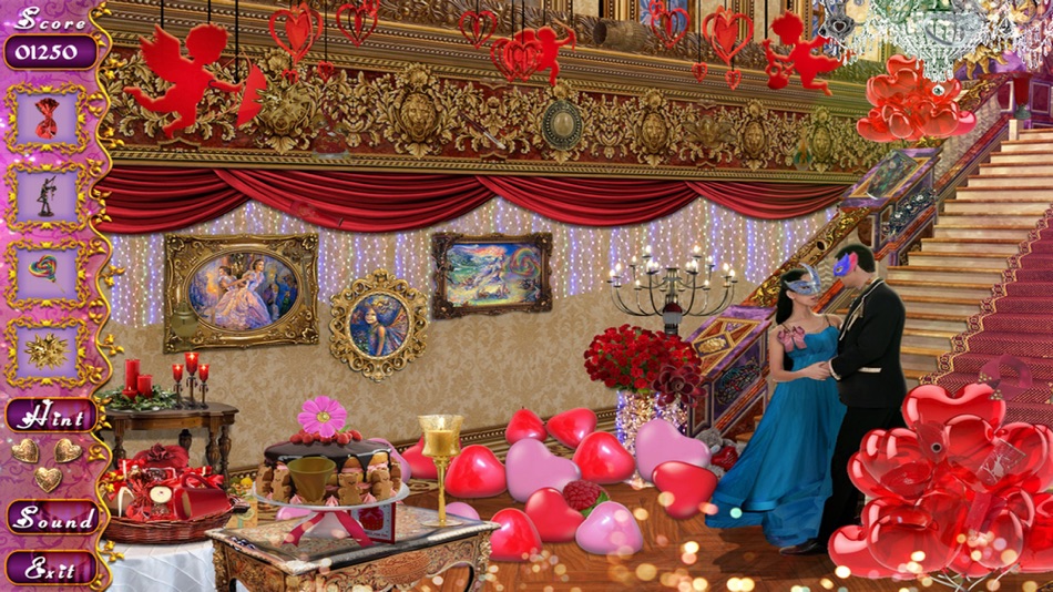 #1. My Valentine Hidden Object (iOS) By: Big Leap Studios