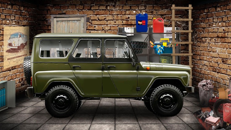 Simulator Driver UAZ Car 3D