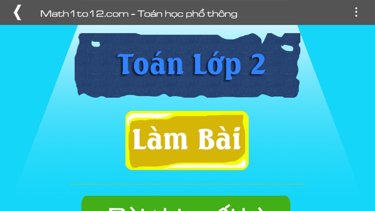 Toán lớp 2 (Toan lop 2)