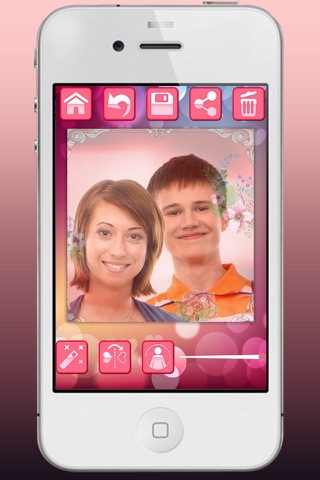 Love profile photo editor - for social networks in Valentine’s Day screenshot 2