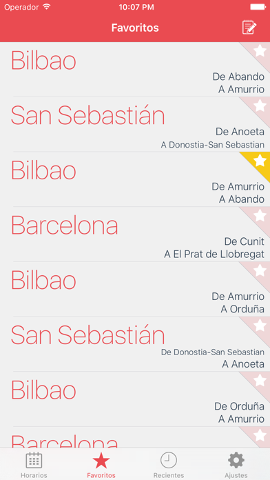 Screenshot #3 pour Horarios para Renfe