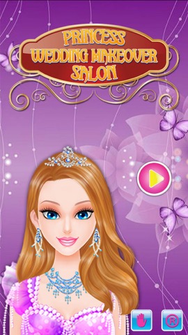 Princess wedding makeover salon : amazing spa, makeup and dress up free games for girlsのおすすめ画像1