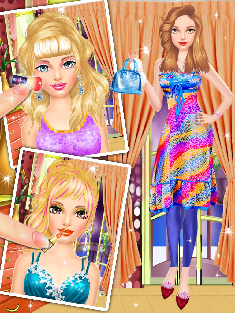 Collage Girl Makeover - Girl Games screenshot 8