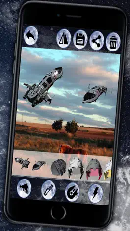 Game screenshot Наклейки Галактика войны - фотомонтаж для смешных фотографий apk