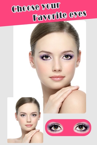 Girly Eye Color Changer Pro - Pupil Effect Cosmetic Studio & Colorful Contact Lenses Booth screenshot 4