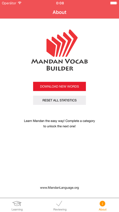 Screenshot #1 pour Mandan Vocab Builder