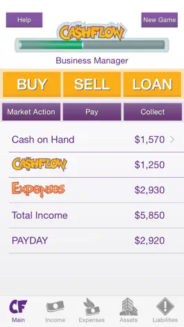 Game screenshot CASHFLOW Financial Statement Calculator hack