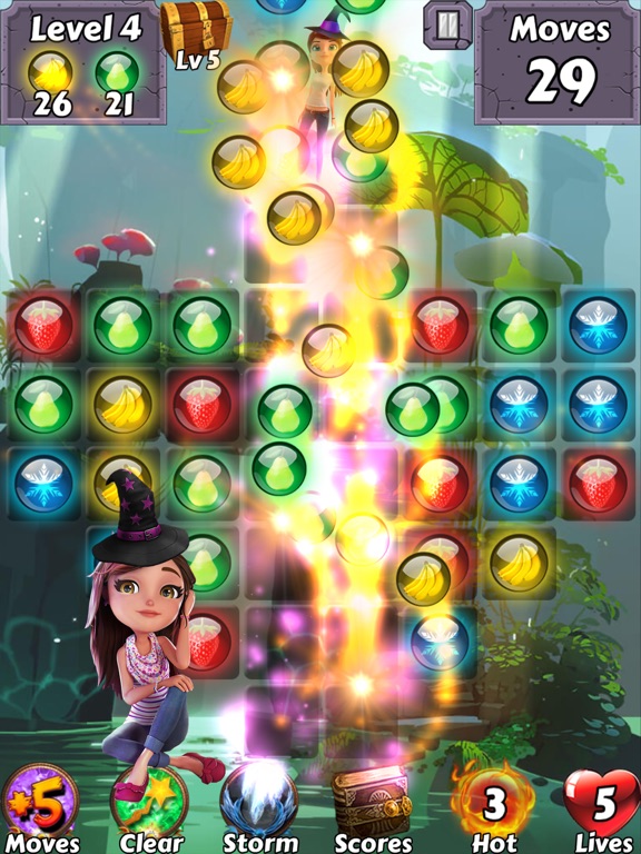 Screenshot #6 pour Bubble Girl Soda Witch - Pop the yummy gem candy and easy shooter puzzle