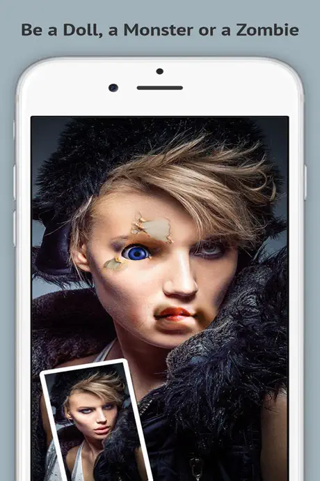 Creepy Booth - Manipulate your friends face into a terrifying mo