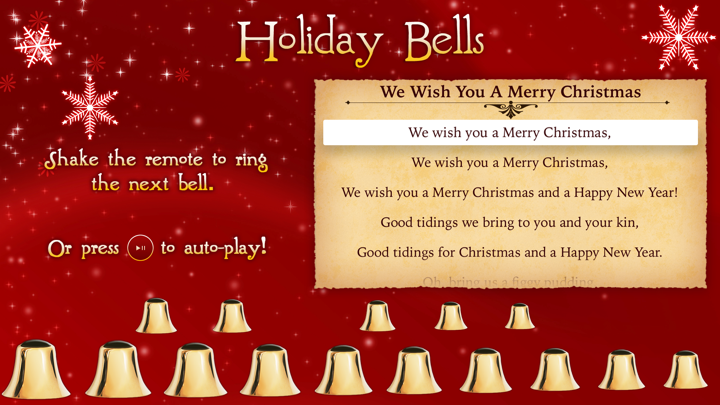 Screenshot #3 pour Holiday Bells for TV