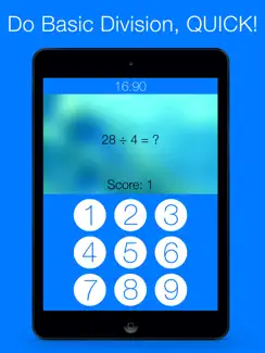 Division Game - Flashcards style math games for 2nd and 3rd grade kids iPad image 2