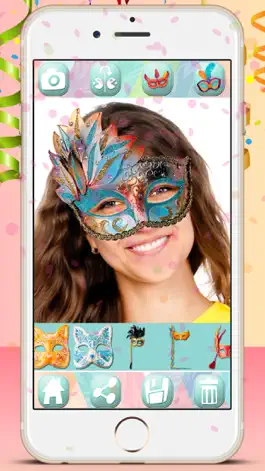 Game screenshot Carnival masks – false-face masque photo editor apk