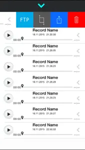 Super Voice Recorder for iPhone, Record your meetings. Best Audio Recorder screenshot #4 for iPhone