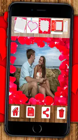 Game screenshot Editor love frames - romantic images to frame your beautiful photos mod apk