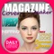 Magazine Model Cover Maker -  Add text & Design Fake Front Page with Mag Photo Editor