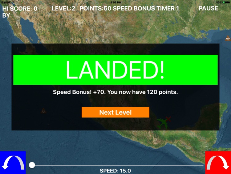 Flight Map Game