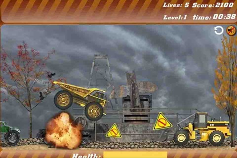 Crazy Truck Racing HD screenshot 2