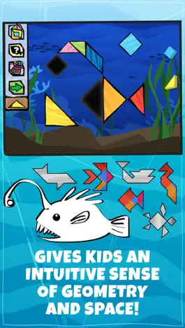 Game screenshot Kids Doodle & Discover: Sea Animals - Math Puzzles That Make Your Brain Pop apk