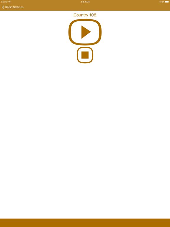 Screenshot #5 pour Radio Country FM - Streaming and listen to live online charts music from european station and channel