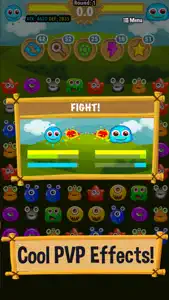 Madagascar Versus Online -  New Multiplayer Match 3 Puzzle Game with Monster Matching Battle screenshot #2 for iPhone