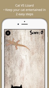 Cat VS Lizard - Entertain your cat screenshot #1 for iPhone