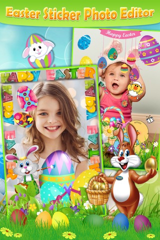 Easter Photo Sticker.s Editor - Bunny, Egg & Warm Greeting for Holiday Picture Cardのおすすめ画像1