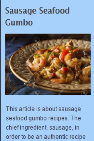 Gumbo Recipes screenshot 2