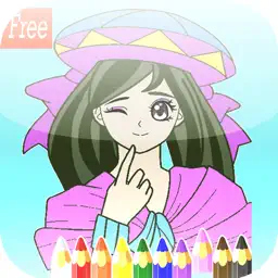 Fairy Princess Coloring Book Album For Kids app icon