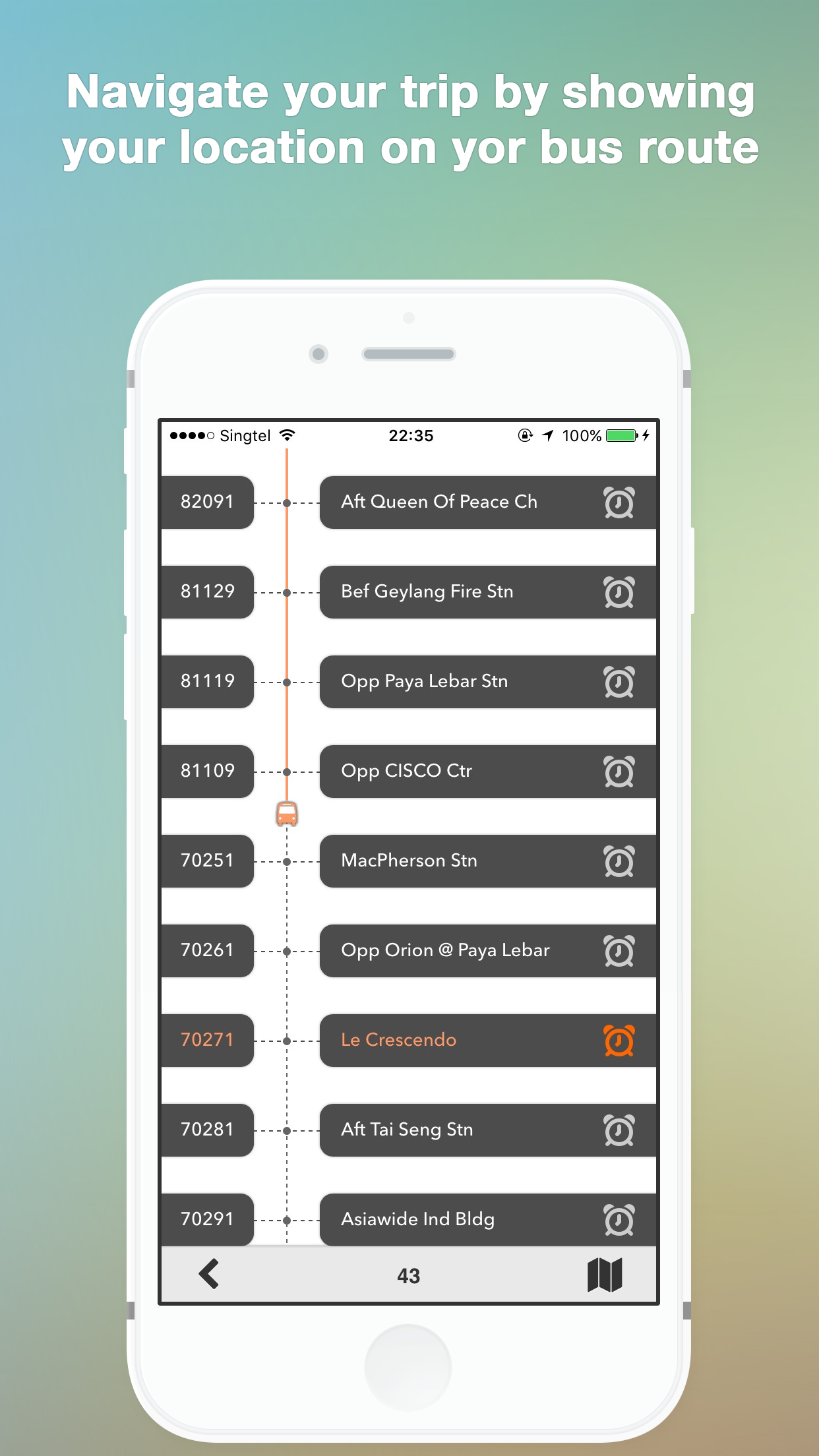SG NextStop - Best bus navigator in Singapore screenshot 2