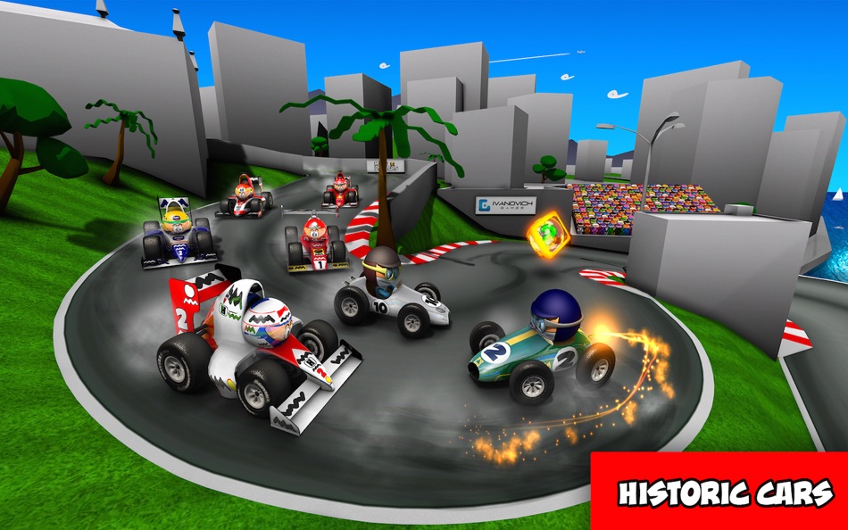 #2. MiniDrivers: The game of mini racing cars for Mac OS X (macOS) 由: Ivanovich Games