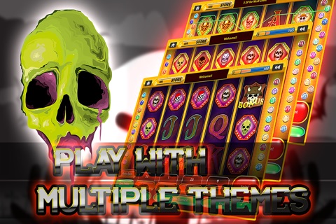 Ace Skull Slots - The Haunted Casino Slots Machine screenshot 2