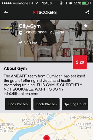 Fitbookers screenshot 2